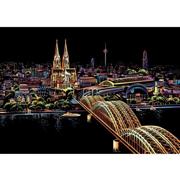 Peinture à gratter - Cologne